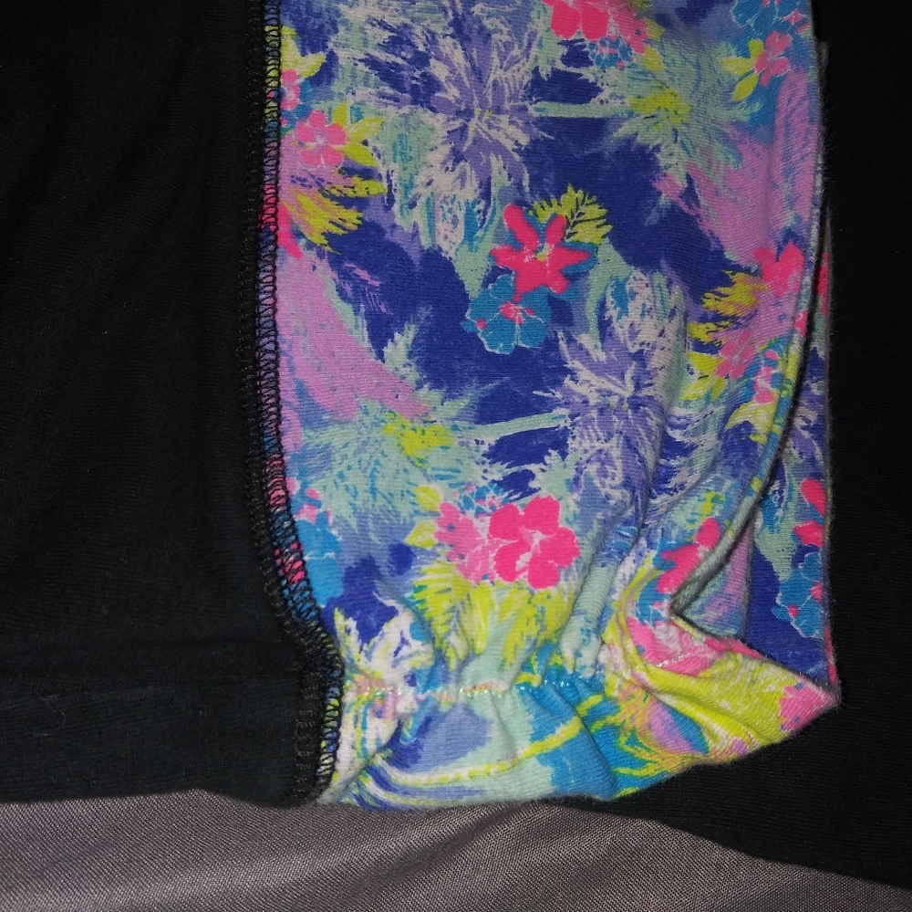 Vs pink ruched back yoga small